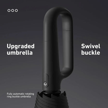 ☔ One-Hand Automatic Umbrella – Compact Protection for Rainy & Sunny Days