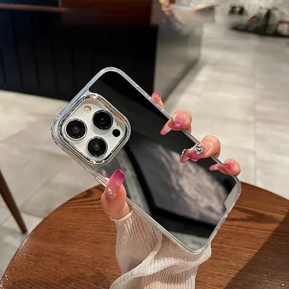 💄 Last Day 49% OFF – Makeup Mirror Phone Case ✨ Shockproof iPhone Case with Built-In Mirror