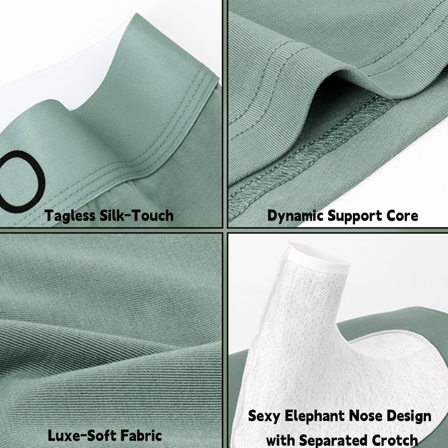 🐘Fun Novelty Boxer Briefs with Elephant Nose Design-Comfortable Unique Gift 3Pack