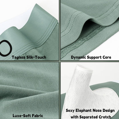 🐘Fun Novelty Boxer Briefs with Elephant Nose Design-Comfortable Unique Gift 3Pack