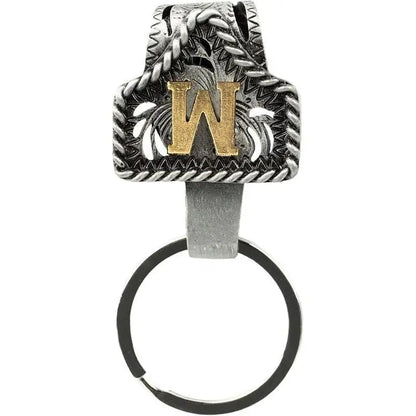Cow Tag Belt Key Holder 🔑 | Western Style Clip + Custom Initial 🤠