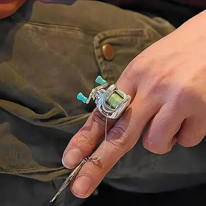🎣 Real Working Fishing Reel Necklace — A Meaningful Gift for Fishing Lovers