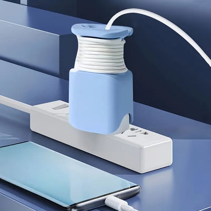 Keep your cable neatly wrapped in seconds — No knots, No messy bags, No wasted time. 🔌✨
