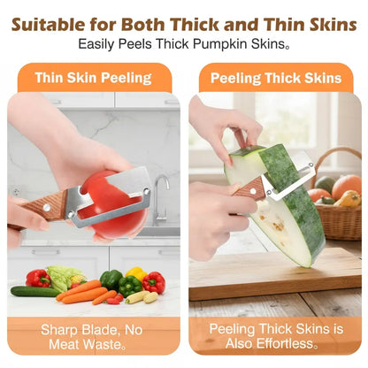 Peel Potatoes, Carrots & Apples Faster — Without Hand Strain