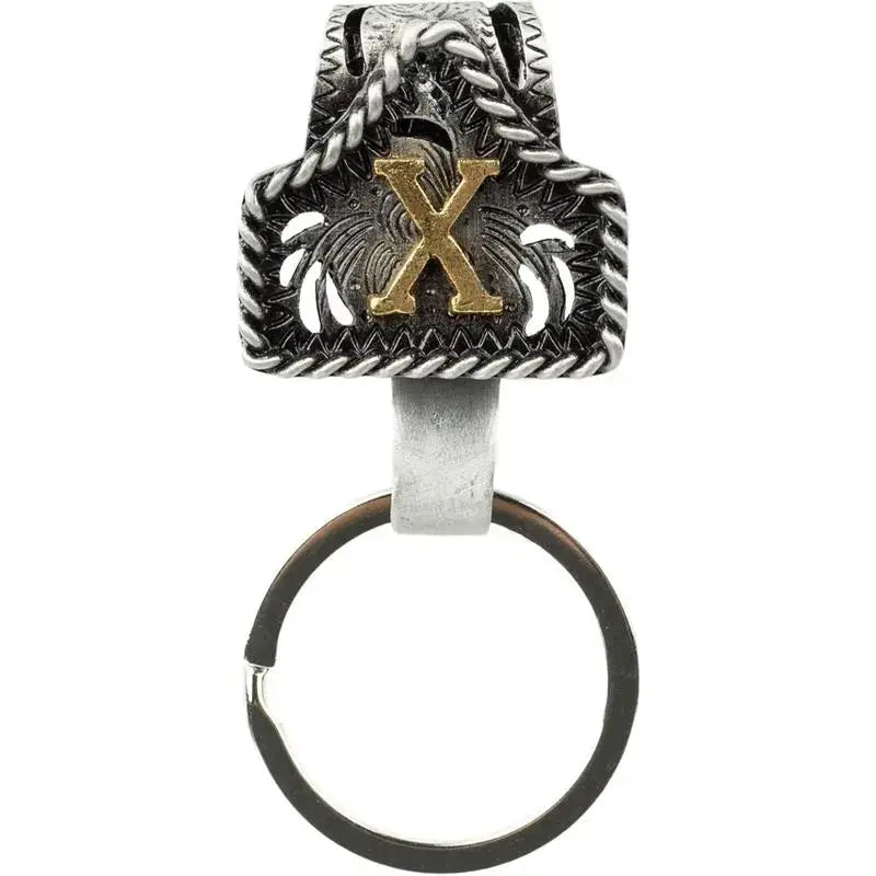 Cow Tag Belt Key Holder 🔑 | Western Style Clip + Custom Initial 🤠