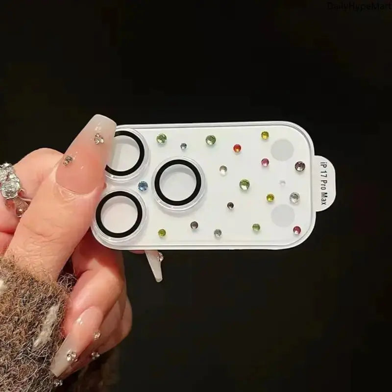 49% OFF 💎 Sparkly Camera Lens Protector for iPhone — Style Meets Protection! ✨