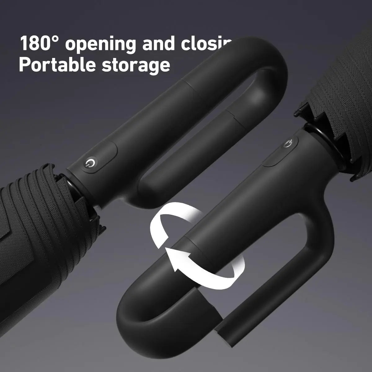 ☔ One-Hand Automatic Umbrella – Compact Protection for Rainy & Sunny Days