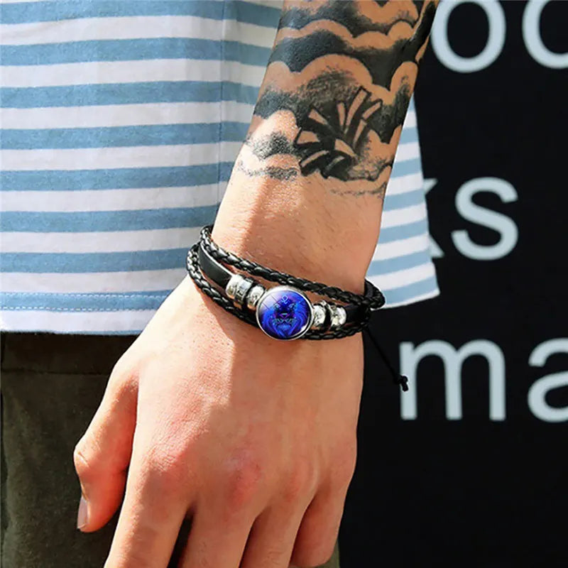Zodiac Energy Bracelet – Wear the Power of Your Astrological Sign💫