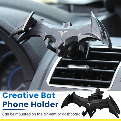 🦇 Bat-Wing Car Phone Holder – A Steady Grip with a Bold Interior Upgrade