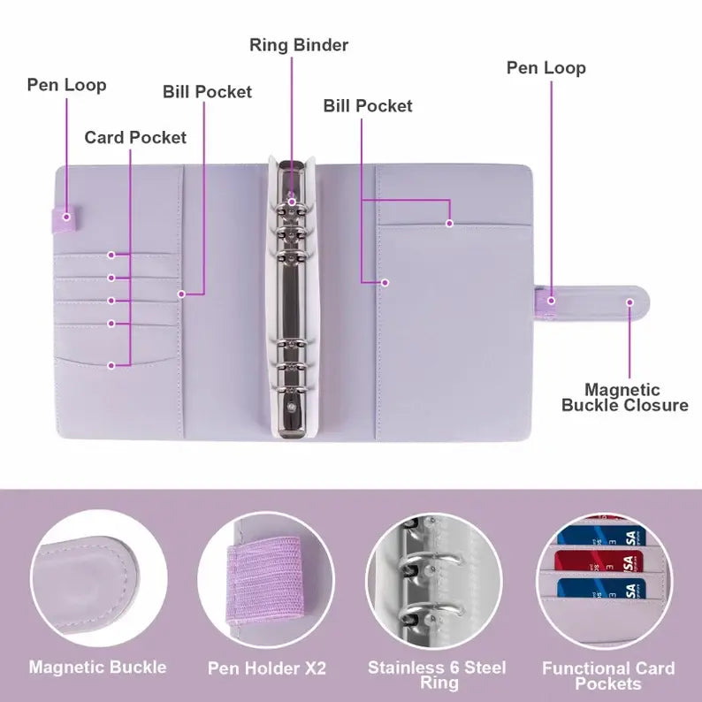 🔥Last Day 49% OFF-✉️100 Envelope Challenge Binder Easy And Fun Way