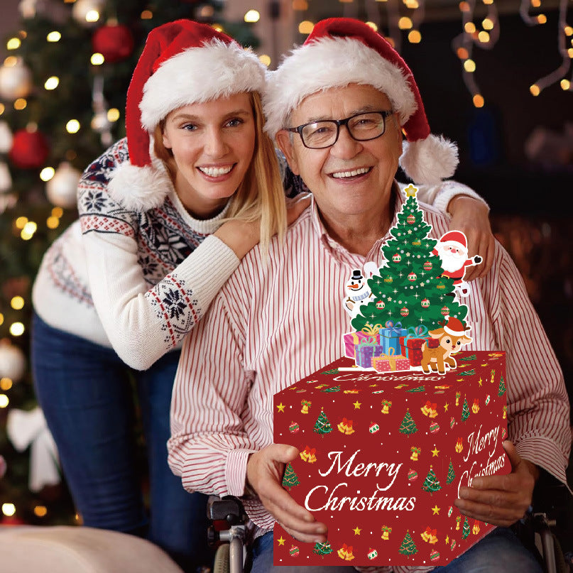 Christmas Special 49% OFF🔥Christmas Money Box—Surprise Gift Dispenser