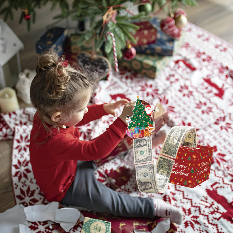 Christmas Special 49% OFF🔥Christmas Money Box—Surprise Gift Dispenser