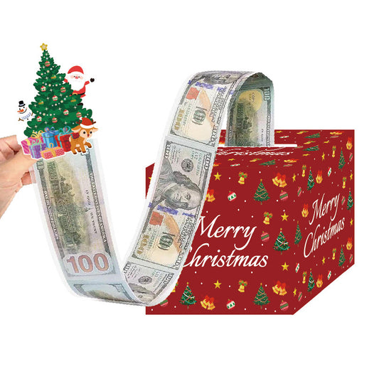 Christmas Special 49% OFF🔥Christmas Money Box—Surprise Gift Dispenser