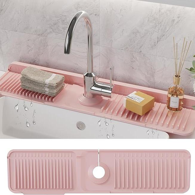 Last Day 49% OFF🔥Kitchen Sink Protector Silicone Faucet Mat