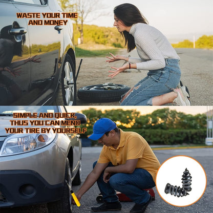 Last Day 49% OFF🔥Emergency Vacuum Tire Repair Rubber Plug