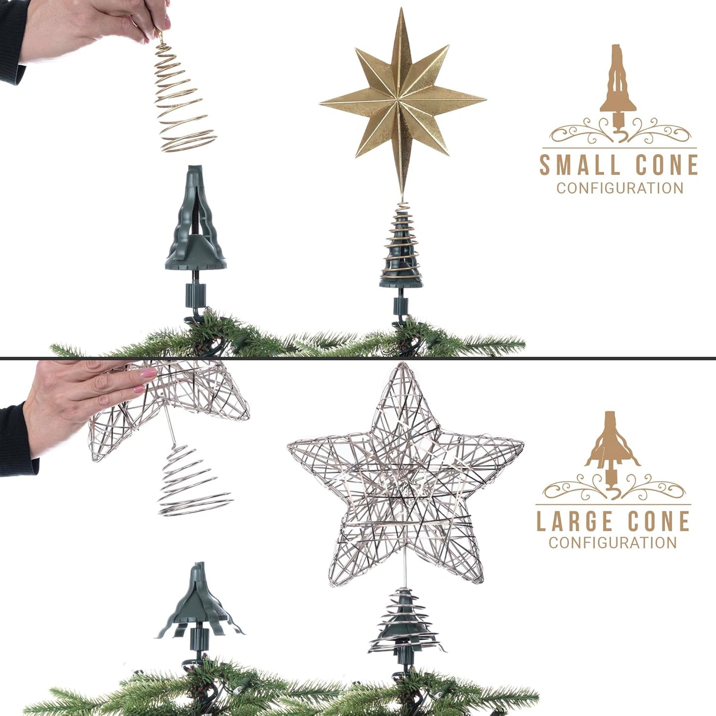🎄Christmas Sales 49% OFF - Christmas Tree Topper Holder