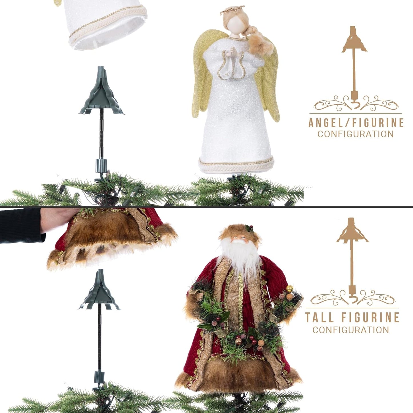 🎄Christmas Sales 49% OFF - Christmas Tree Topper Holder