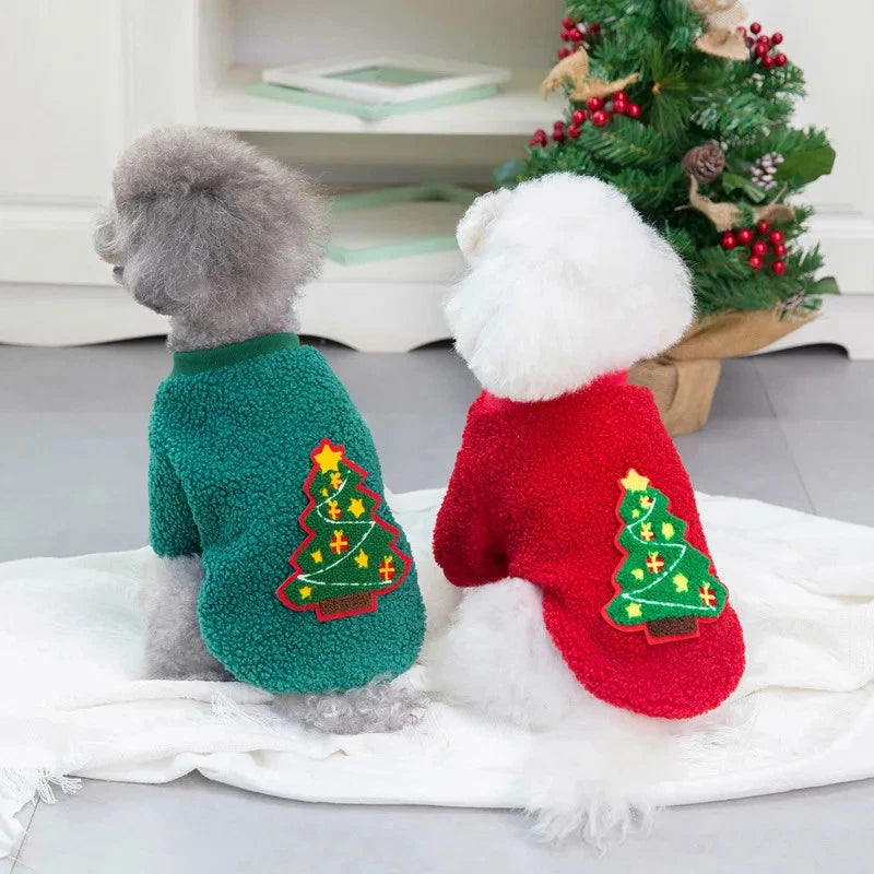 2025 Christmas On Sale🎄Cute Christmas-themed Warm Cat & Dog Outfits