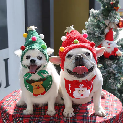 2025 Christmas On Sale🎄Cute Christmas-themed Warm Cat & Dog Outfits