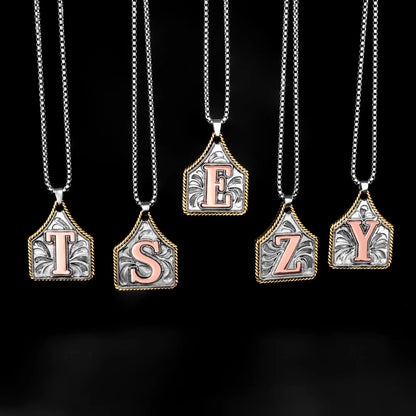💖 Last Day 49% OFF – A–Z Initial Necklace ✨ Personalized Letter Pendant Gift