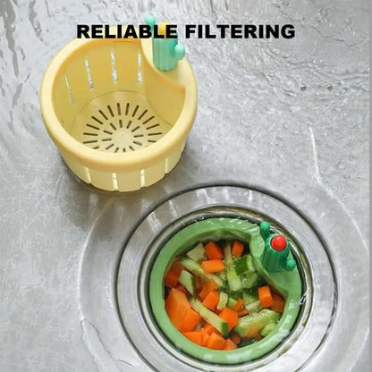 Last Day 49% OFF🔥Cactus Kitchen Automatic Dumping Sink Filter