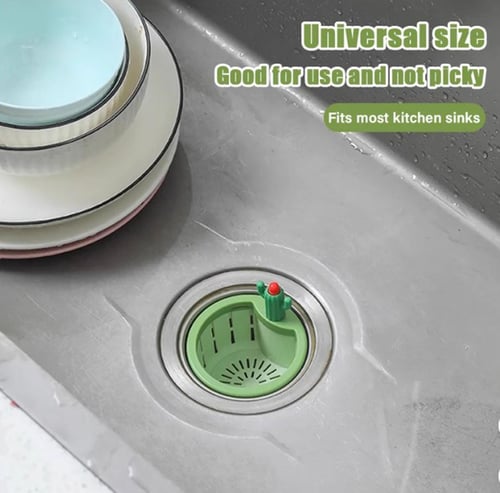 Last Day 49% OFF🔥Cactus Kitchen Automatic Dumping Sink Filter