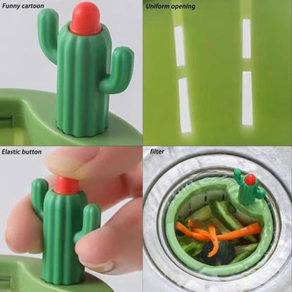 Last Day 49% OFF🔥Cactus Kitchen Automatic Dumping Sink Filter