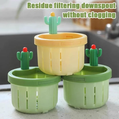 Last Day 49% OFF🔥Cactus Kitchen Automatic Dumping Sink Filter