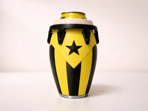 🔥Last Day 49% OFF - 🪘Conga-Style Can Holder – Celebrate Caribbean Pride, One Sip at a Time