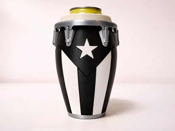 🔥Last Day 49% OFF - 🪘Conga-Style Can Holder – Celebrate Caribbean Pride, One Sip at a Time