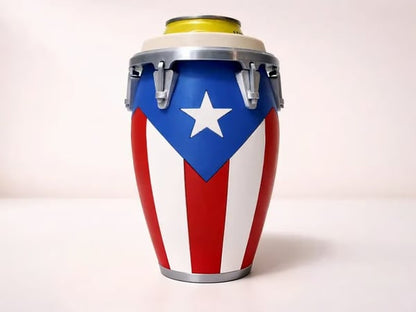 🔥Last Day 49% OFF - 🪘Conga-Style Can Holder – Celebrate Caribbean Pride, One Sip at a Time