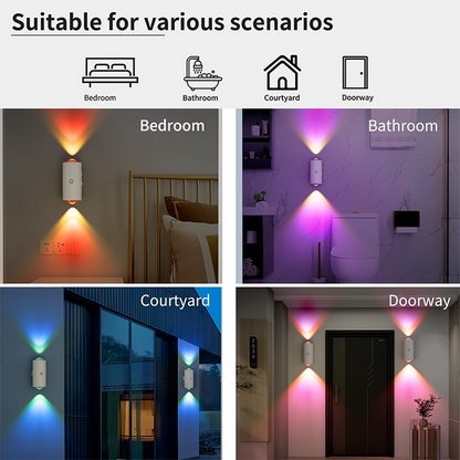 📢📢 49% OFF !! ⏳Rechargeable Smart LED Motion Sensor Ambient Light