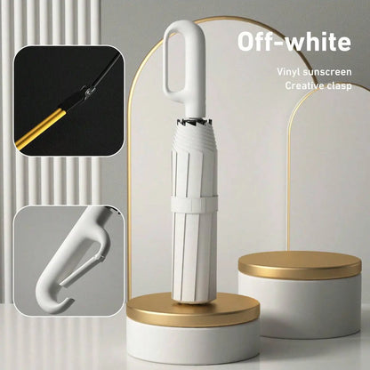 ☔ One-Hand Automatic Umbrella – Compact Protection for Rainy & Sunny Days