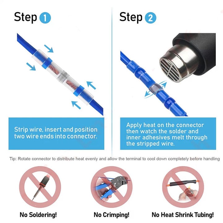 ⚡ Fix Wires Like a Pro in 60 Seconds — Waterproof Solder Connector Kit (300PCS)