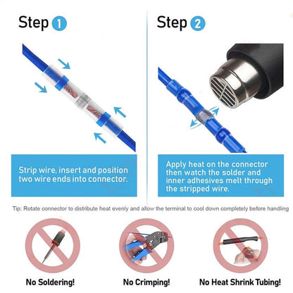 ⚡ Fix Wires Like a Pro in 60 Seconds — Waterproof Solder Connector Kit (300PCS)