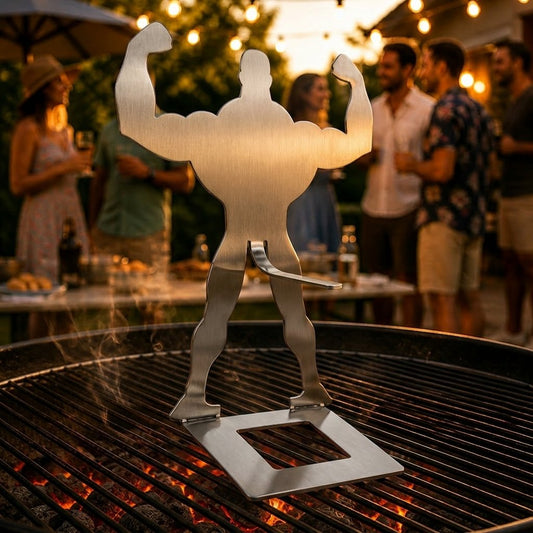 The Ultimate Funny BBQ Sausage Holder - Stainless Steel Grill Accessory