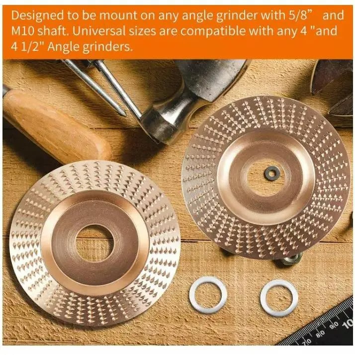 4" Grinding Wheels, Wood Carving Sanding Disc Accessory