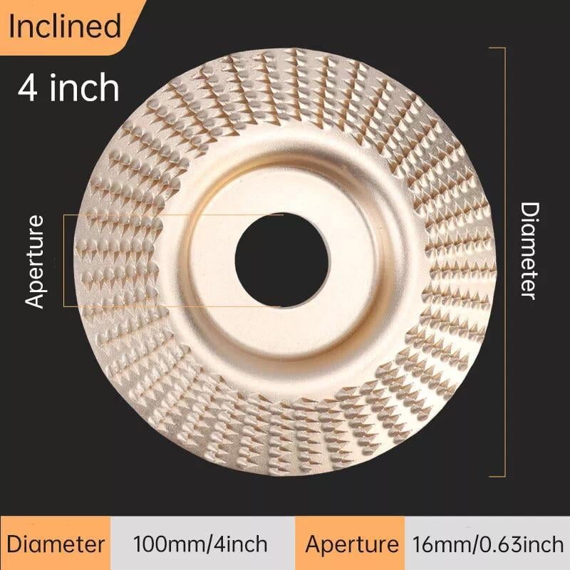 4" Grinding Wheels, Wood Carving Sanding Disc Accessory
