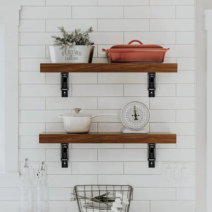 Heavy‑Duty Folding Shelf Brackets — Save Space Anywhere