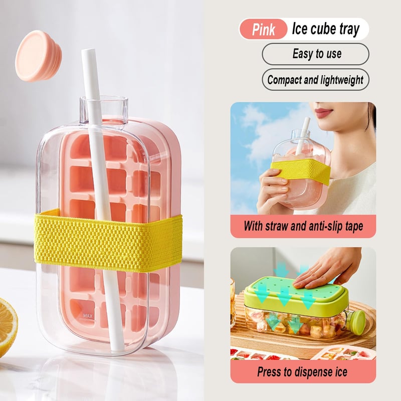 No More Messy Ice Trays — Make Ice-Cold Drinks Anywhere 🧊
