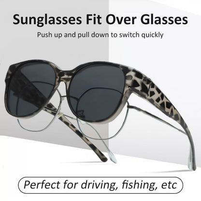 🎉 😎 2026 New Polarized UV400 Protection Trendy Round Cat-eye Sunglasses 🕶️