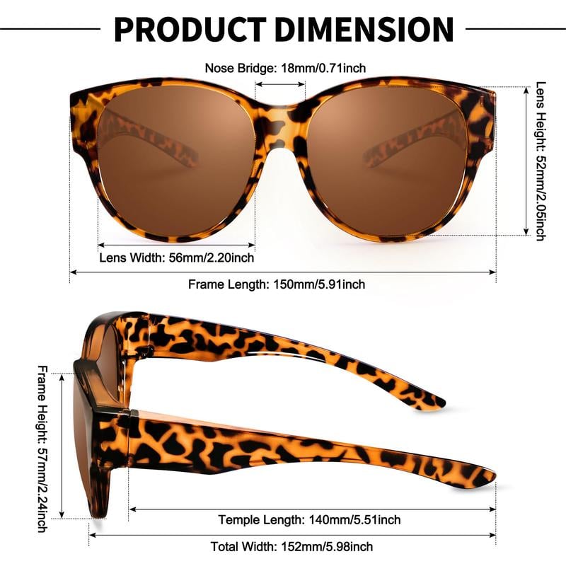 🎉 😎 2026 New Polarized UV400 Protection Trendy Round Cat-eye Sunglasses 🕶️
