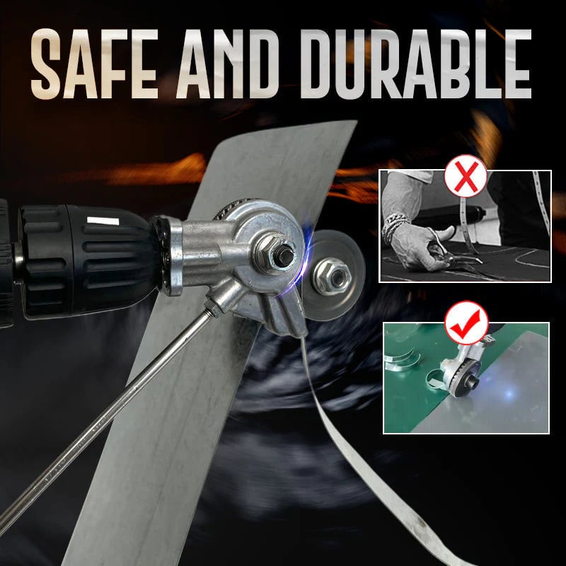 ⚙️ Electric Drill Metal Cutter Attachment for Fast, Precise Cutting