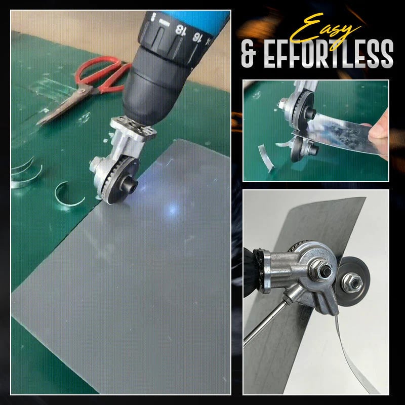 ⚙️ Electric Drill Metal Cutter Attachment for Fast, Precise Cutting