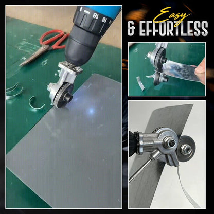 ⚙️ Electric Drill Metal Cutter Attachment for Fast, Precise Cutting