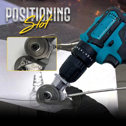 ⚙️ Electric Drill Metal Cutter Attachment for Fast, Precise Cutting