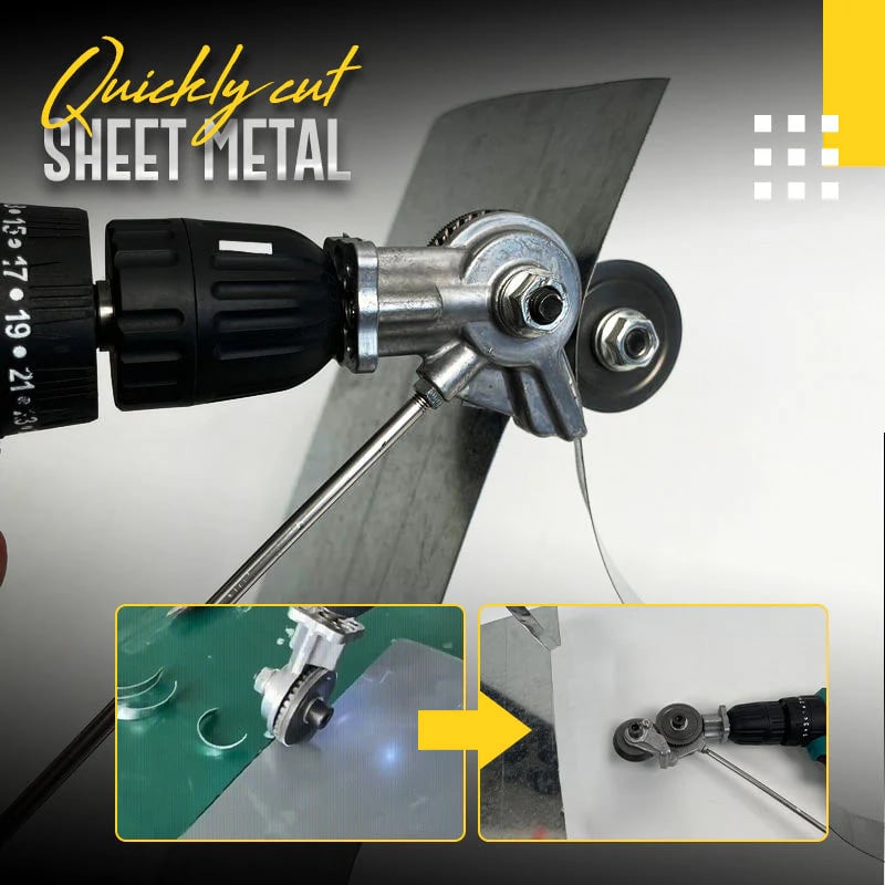 ⚙️ Electric Drill Metal Cutter Attachment for Fast, Precise Cutting