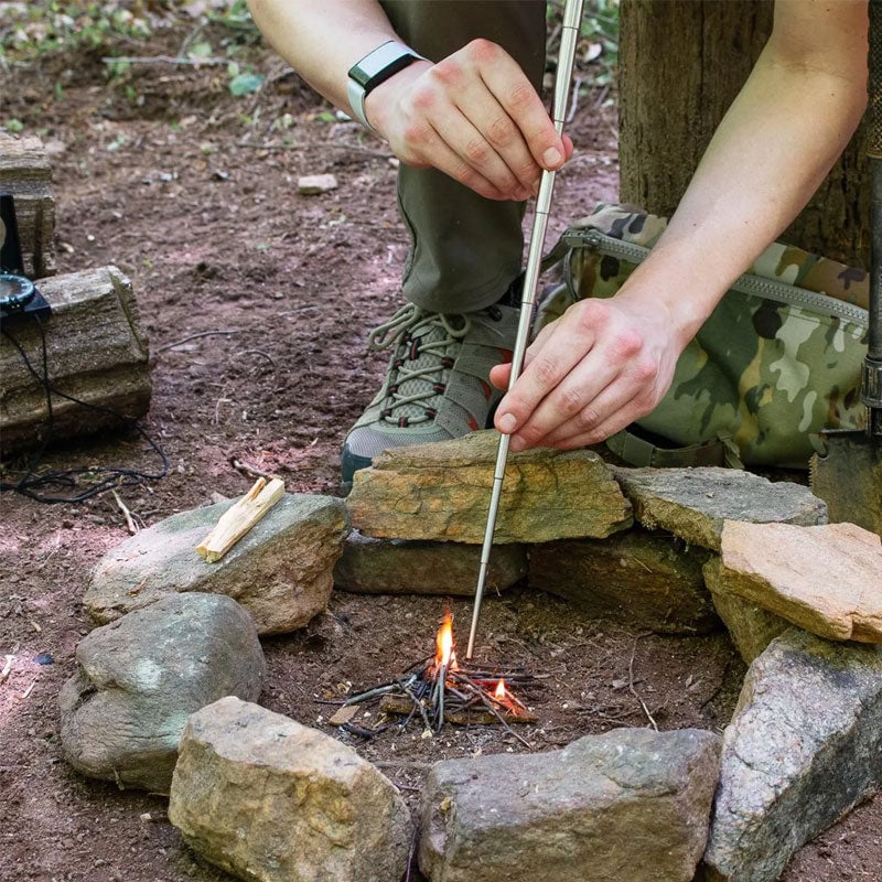 🔥 Pocket Bellows – Collapsible Fire Blower for Camping, Hiking & BBQ