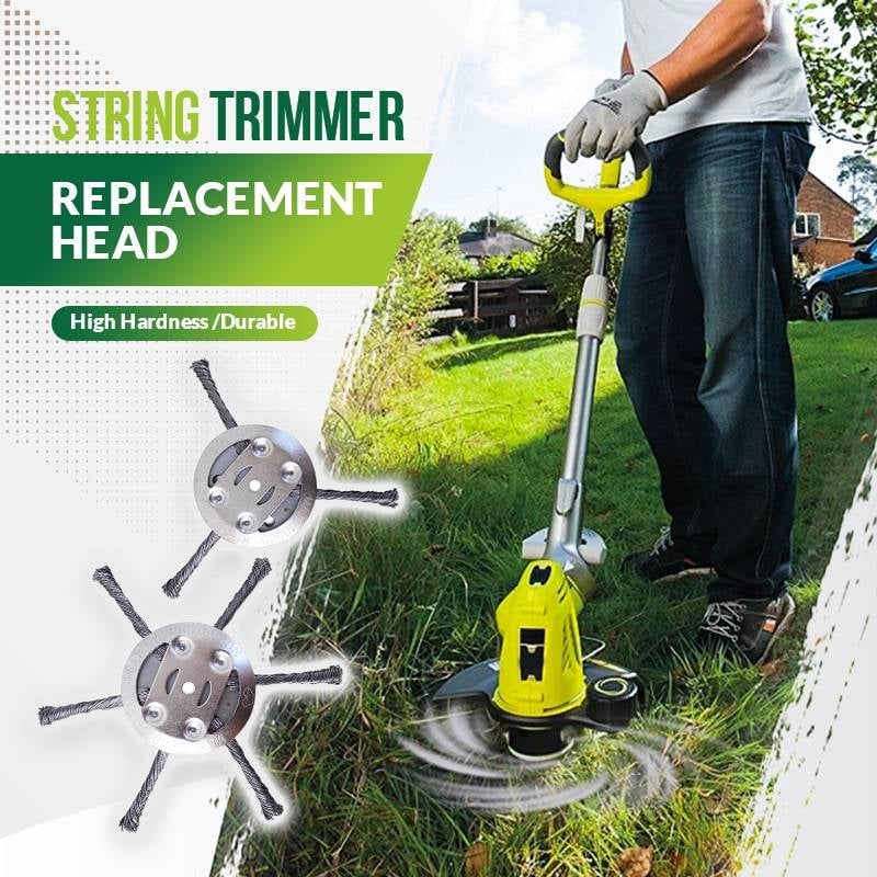 🔥Universal Steel Wire Trimmer Head Replacement-Heavy-Duty Weed Brush Cutter