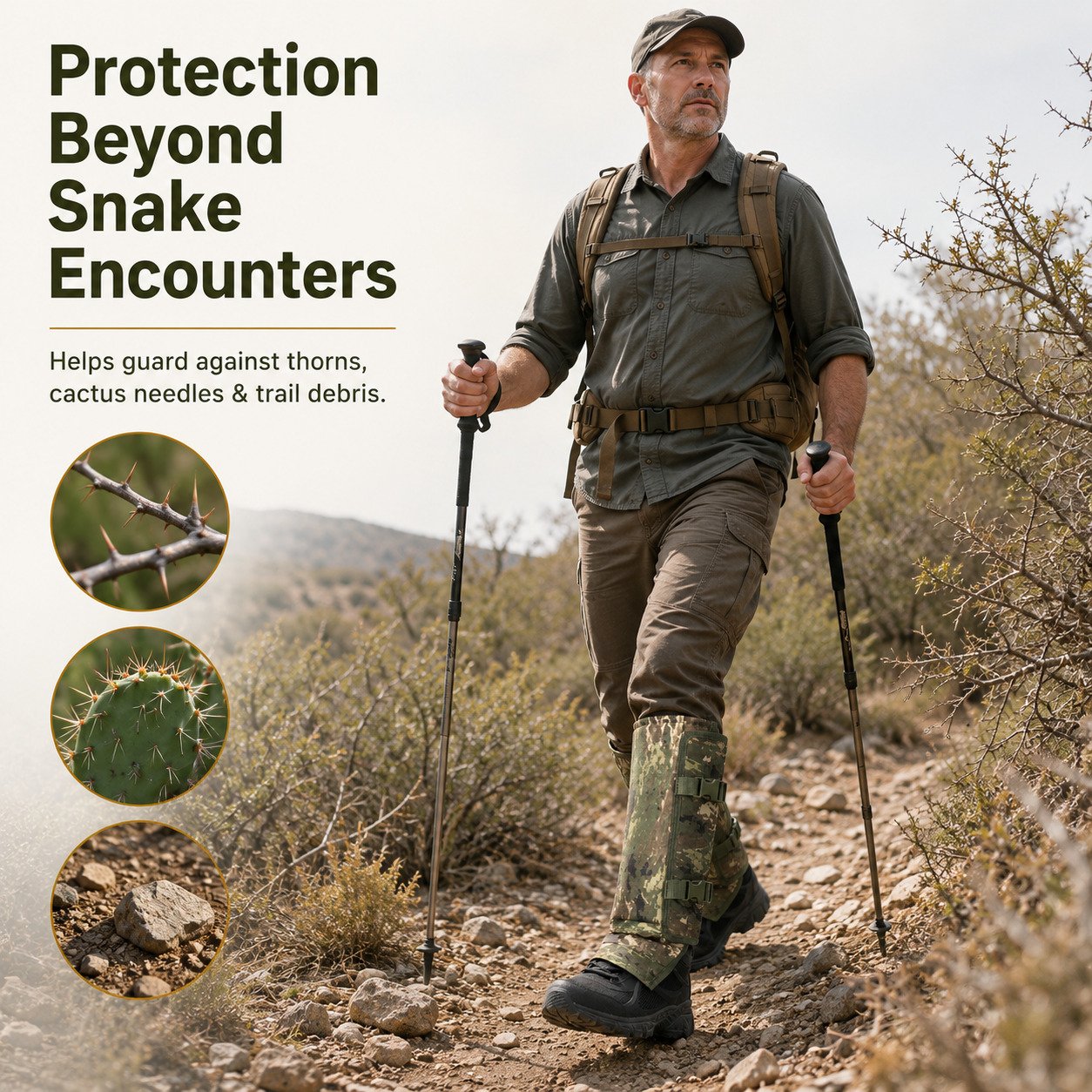 🎁 Father's Day Hot Sale 49% OFF🔥 Unisex Professional Snake Guard Gaiters